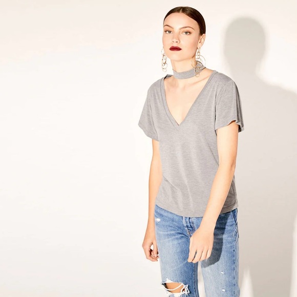 LNA deep V choker tee - Picture 9 of 9